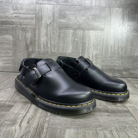 Dr. Marten's Jorge II Women's size 10 Leather Slingback Black Shoes - Picture 5 of 9